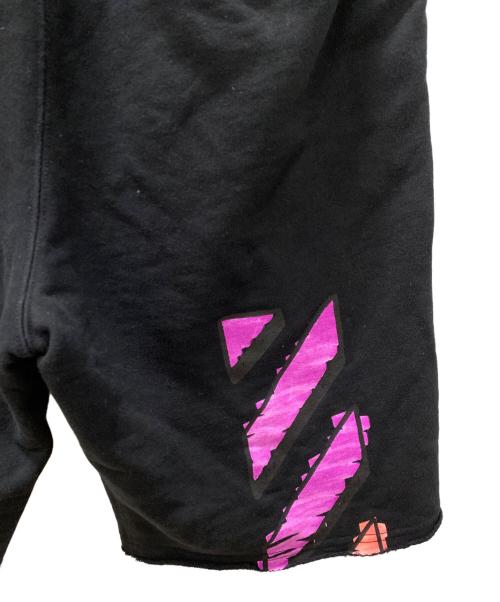 OFFWHITE（オフホワイト）OFFWHITE (オフホワイト) ハーフパンツ ブラック サイズ:Ｌの古着・服飾アイテム