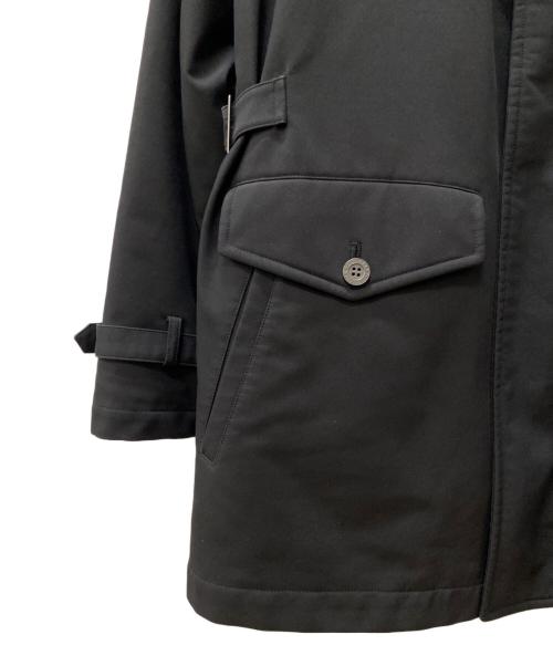 NEWYORKER（ニューヨーカー）NEWYORKER (ニューヨーカー) スタンドカラーコート ブラック サイズ:Lの古着・服飾アイテム