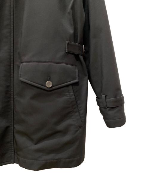 NEWYORKER（ニューヨーカー）NEWYORKER (ニューヨーカー) スタンドカラーコート ブラック サイズ:Lの古着・服飾アイテム