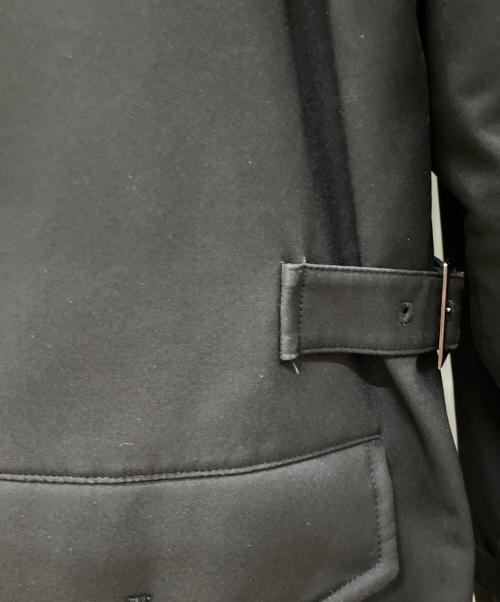 NEWYORKER（ニューヨーカー）NEWYORKER (ニューヨーカー) スタンドカラーコート ブラック サイズ:Lの古着・服飾アイテム