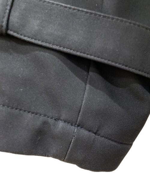 NEWYORKER（ニューヨーカー）NEWYORKER (ニューヨーカー) スタンドカラーコート ブラック サイズ:Lの古着・服飾アイテム