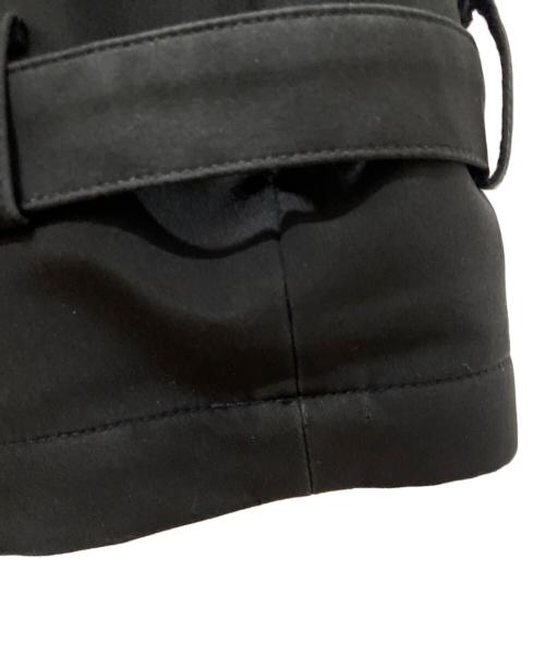 NEWYORKER（ニューヨーカー）NEWYORKER (ニューヨーカー) スタンドカラーコート ブラック サイズ:Lの古着・服飾アイテム