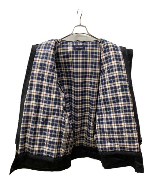NEWYORKER（ニューヨーカー）NEWYORKER (ニューヨーカー) スタンドカラーコート ブラック サイズ:Lの古着・服飾アイテム