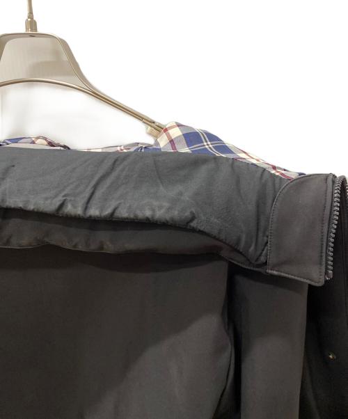 NEWYORKER（ニューヨーカー）NEWYORKER (ニューヨーカー) スタンドカラーコート ブラック サイズ:Lの古着・服飾アイテム