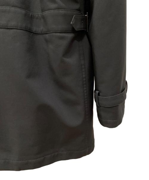 NEWYORKER（ニューヨーカー）NEWYORKER (ニューヨーカー) スタンドカラーコート ブラック サイズ:Lの古着・服飾アイテム