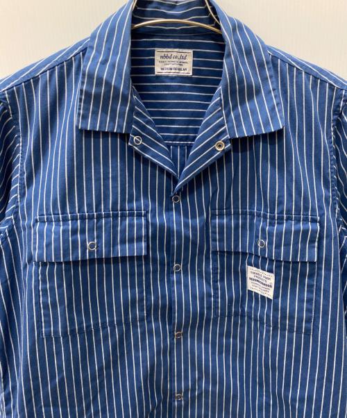 NEIGHBORHOOD（ネイバーフッド）NEIGHBORHOOD (ネイバーフッド) 半袖シャツ ブルー サイズ:Mの古着・服飾アイテム