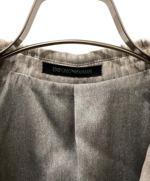 EMPORIO ARMANI（エンポリオ アルマーニ）EMPORIO ARMANI (エンポリオ アルマーニ) テーラードジャケット グレー サイズ:48の古着・服飾アイテム