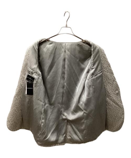 EMPORIO ARMANI（エンポリオ アルマーニ）EMPORIO ARMANI (エンポリオ アルマーニ) テーラードジャケット グレー サイズ:48の古着・服飾アイテム