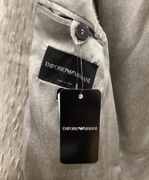 EMPORIO ARMANI（エンポリオ アルマーニ）EMPORIO ARMANI (エンポリオ アルマーニ) テーラードジャケット グレー サイズ:48の古着・服飾アイテム