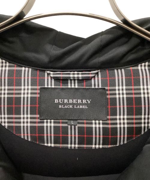 BURBERRY BLACK LABEL（バーバリーブラックレーベル）BURBERRY BLACK LABEL (バーバリーブラックレーベル) ダウンジャケット ブラック サイズ:Lの古着・服飾アイテム