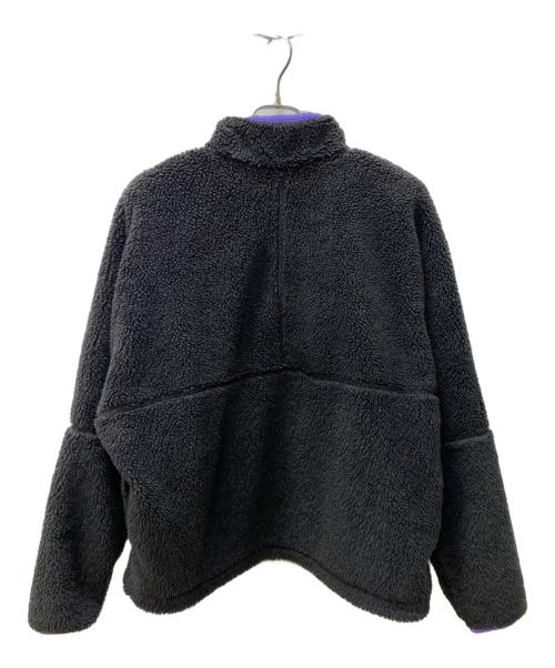 NIKE（ナイキ）NIKE (ナイキ) フリースアノラック パープル×ブラック サイズ:Lの古着・服飾アイテム