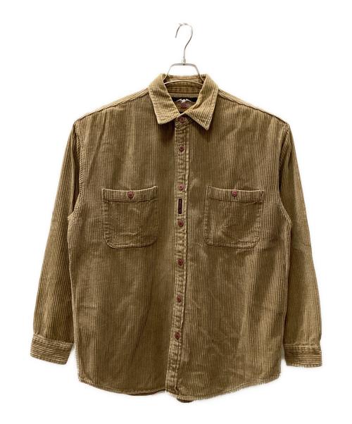 HARLEY-DAVIDSON（ハーレーダビッドソン）HARLEY-DAVIDSON (ハーレーダビッドソン) コーデュロイシャツ ブラウン サイズ:Lの古着・服飾アイテム