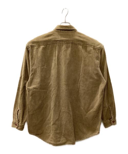 HARLEY-DAVIDSON（ハーレーダビッドソン）HARLEY-DAVIDSON (ハーレーダビッドソン) コーデュロイシャツ ブラウン サイズ:Lの古着・服飾アイテム