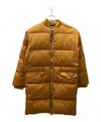 stussyステューシー）の古着「ダウンコート」｜オレンジ