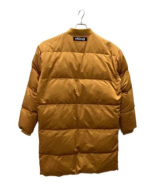 stussy（ステューシー）stussy (ステューシー) ダウンコート オレンジ サイズ:Sの古着・服飾アイテム