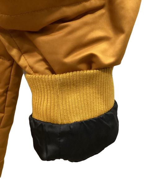 stussy（ステューシー）stussy (ステューシー) ダウンコート オレンジ サイズ:Sの古着・服飾アイテム