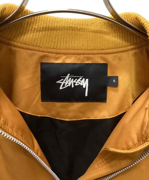stussy（ステューシー）stussy (ステューシー) ダウンコート オレンジ サイズ:Sの古着・服飾アイテム
