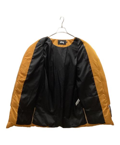 stussy（ステューシー）stussy (ステューシー) ダウンコート オレンジ サイズ:Sの古着・服飾アイテム