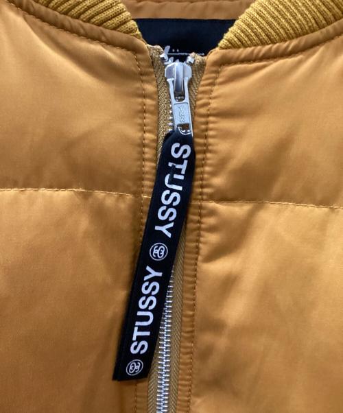 stussy（ステューシー）stussy (ステューシー) ダウンコート オレンジ サイズ:Sの古着・服飾アイテム