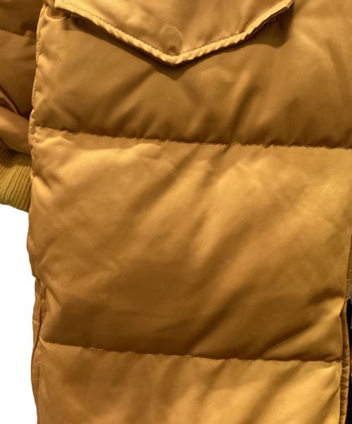 stussy（ステューシー）stussy (ステューシー) ダウンコート オレンジ サイズ:Sの古着・服飾アイテム