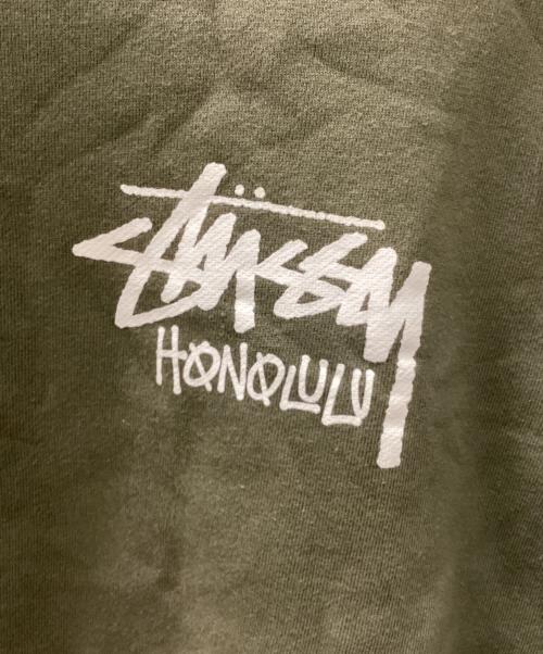 stussy（ステューシー）stussy (ステューシー) スウェット カーキ サイズ:Sの古着・服飾アイテム