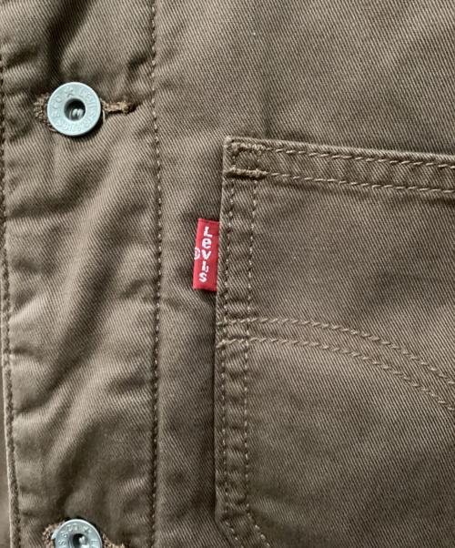 LEVI'S（リーバイス）LEVI'S (リーバイス) カバーオール ブラウン サイズ:Sの古着・服飾アイテム