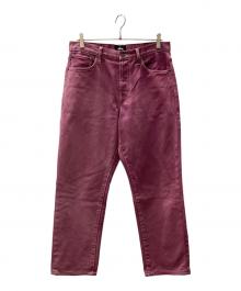 stussy（ステューシー）の古着「BIG OL' JEANS デニムパンツ」｜パープル