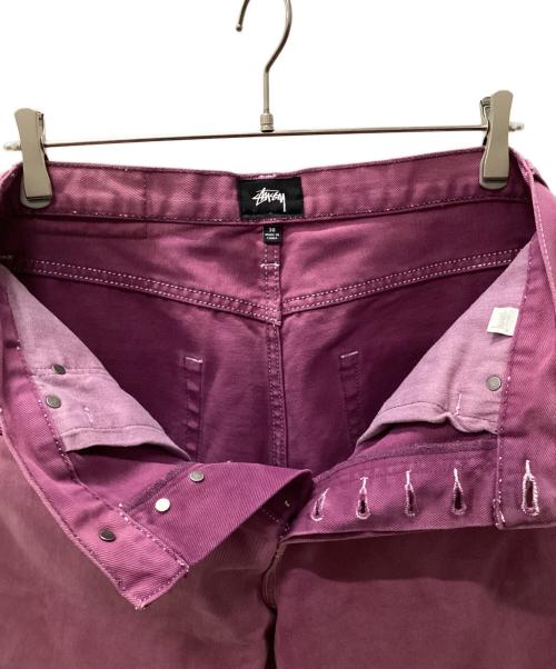 stussy（ステューシー）stussy (ステューシー) BIG OL' JEANS デニムパンツ パープル サイズ:W30の古着・服飾アイテム