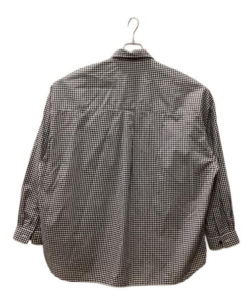 MAISON SPECIAL（メゾンスペシャル）MAISON SPECIAL (メゾンスペシャル) 長袖シャツ ホワイト×ブラック サイズ:02の古着・服飾アイテム