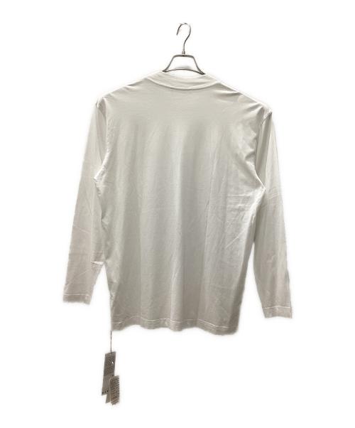 MARNI（マルニ）MARNI (マルニ) コットンハイネックL/Sロゴカットソー ホワイト サイズ:46の古着・服飾アイテム