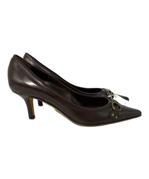 Christian Dior（クリスチャン ディオール）Christian Dior (クリスチャン ディオール) パンプス ブラウン サイズ:22cmの古着・服飾アイテム