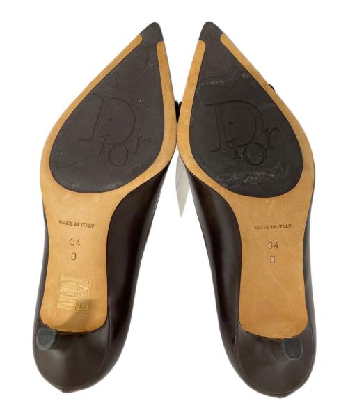 Christian Dior（クリスチャン ディオール）Christian Dior (クリスチャン ディオール) パンプス ブラウン サイズ:22cmの古着・服飾アイテム