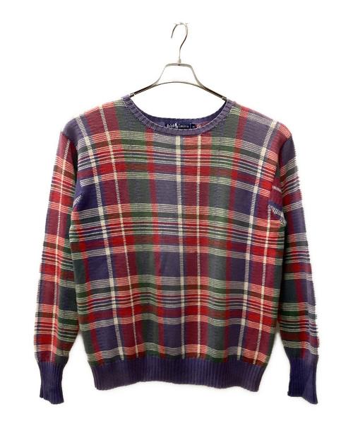 RALPH LAUREN（ラルフローレン）RALPH LAUREN (ラルフローレン) 薄手ニット パープル サイズ:Mの古着・服飾アイテム
