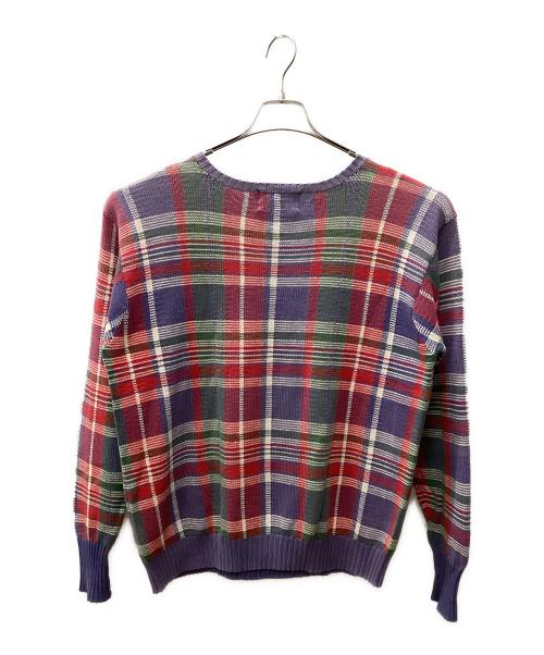 RALPH LAUREN（ラルフローレン）RALPH LAUREN (ラルフローレン) 薄手ニット パープル サイズ:Mの古着・服飾アイテム