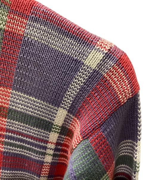 RALPH LAUREN（ラルフローレン）RALPH LAUREN (ラルフローレン) 薄手ニット パープル サイズ:Mの古着・服飾アイテム
