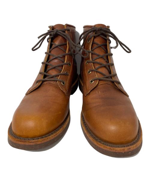 CHIPPEWA（チペワ）CHIPPEWA (チペワ) レースアップブーツ ブラウン サイズ:US8Dの古着・服飾アイテム