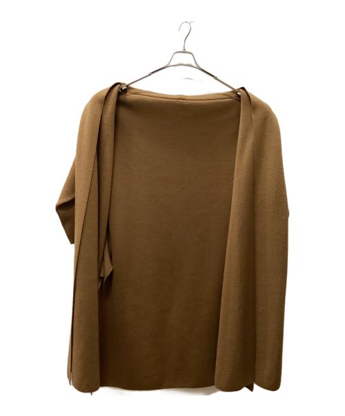 MUSE de Deuxieme Classe（ミューズ ドゥーズィエム クラス）MUSE de Deuxieme Classe (ミューズ ドゥーズィエム クラス) 厚手ガウンカーディガン ブラウン サイズ:表記無しの古着・服飾アイテム