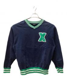 X-LARGE（エクストララージ）の古着「スウェット」｜ネイビー