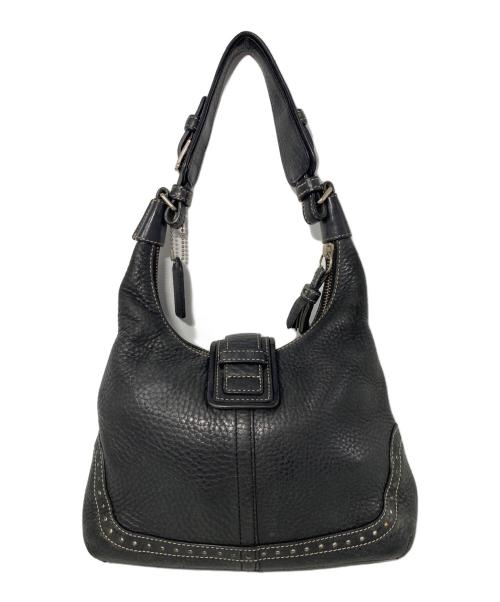 COACH（コーチ）COACH (コーチ) ワンショルダーバッグ ブラックの古着・服飾アイテム