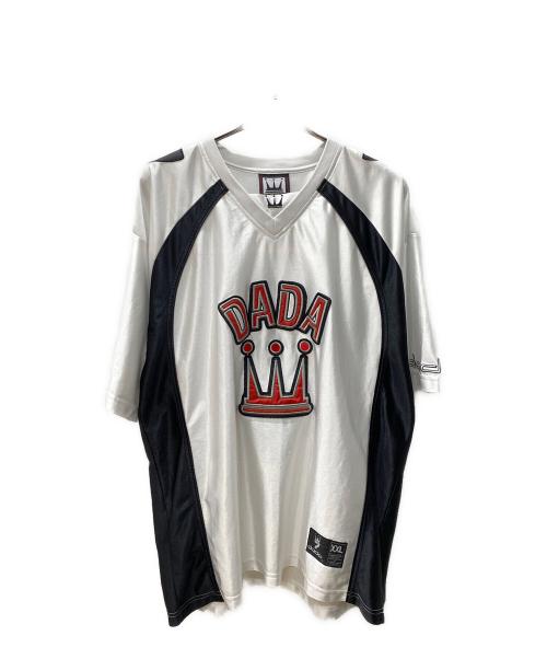DADA SUPREME（ダダ スプリーム）DADA SUPREME (ダダ スプリーム) ゲームシャツ ホワイト サイズ:XXLの古着・服飾アイテム