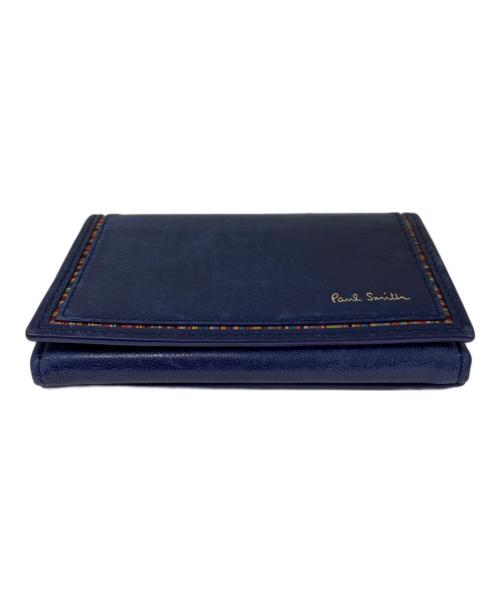 PAUL SMITH（ポールスミス）Paul Smith (ポールスミス) カードケース ブルーの古着・服飾アイテム