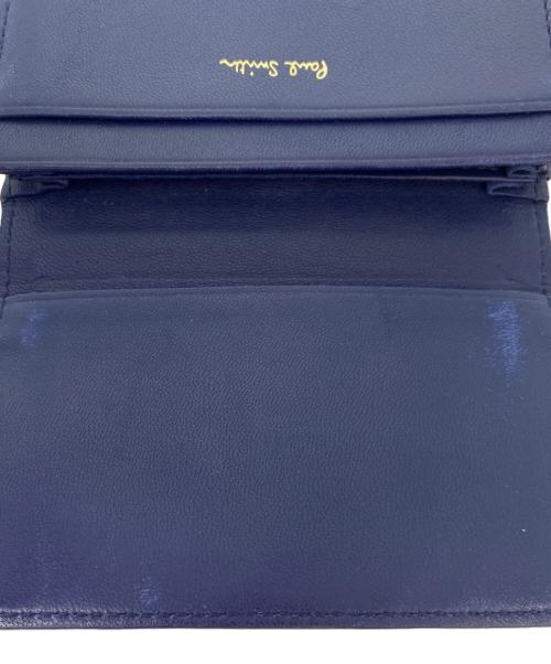 PAUL SMITH（ポールスミス）Paul Smith (ポールスミス) カードケース ブルーの古着・服飾アイテム