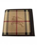 BURBERRY LONDONバーバリーロンドン）の古着「2つ折り財布」｜ベージュ