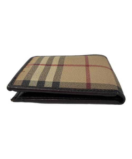 BURBERRY LONDON（バーバリーロンドン）BURBERRY LONDON (バーバリーロンドン) 2つ折り財布 ベージュの古着・服飾アイテム