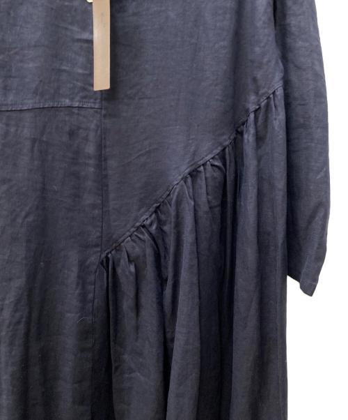 08MAB（ゼロハチマブ）08MAB (ゼロハチマブ) 長袖ワンピース ネイビー サイズ:Free 未使用品の古着・服飾アイテム