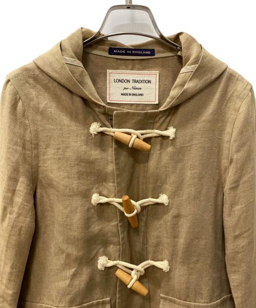 LONDON Tradition（ロンドントラディション）LONDON Tradition (ロンドントラディション) リネンジャケット ベージュ サイズ:34の古着・服飾アイテム