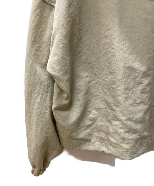 SOLAMONAT LARME（ソラモナラーム）SOLAMONAT LARME (ソラモナラーム) ナイロンワッシャーフードブルゾン ベージュ サイズ:Freeの古着・服飾アイテム