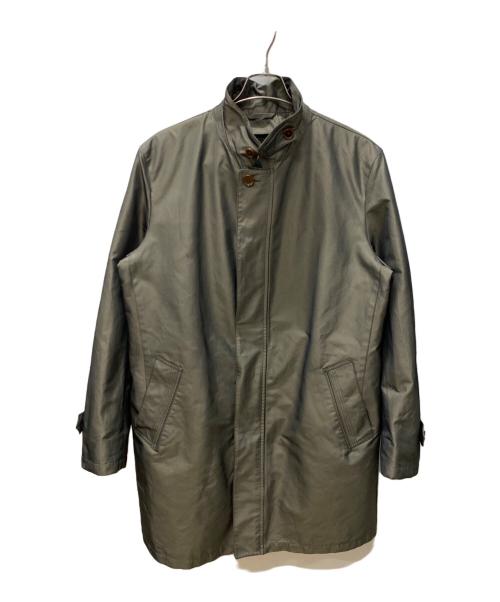 SANYO（サンヨー）SANYO (サンヨー) ステンカラーコート グレー サイズ:LLの古着・服飾アイテム