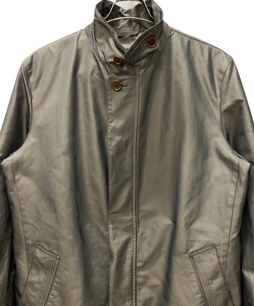 SANYO（サンヨー）SANYO (サンヨー) ステンカラーコート グレー サイズ:LLの古着・服飾アイテム