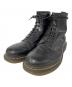 Dr.Martens（ドクターマーチン）の古着「8ホールブーツ」｜ブラック